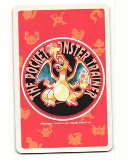 Growlithe No. 058 Queen Of Clubs Pocket Monster Poker Card Pokemon Japanese LP - Image 2