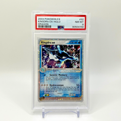 PSA 8 - Kingdra EX Holo - 92/97 EX Dragon 2003 - Pokemon Card MINT - Image 1