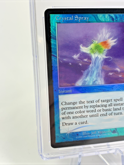CGC 8.5 – CRYSTAL SPRAY Foil – Invasion – MTG Magic the Gathering Card - Image 4