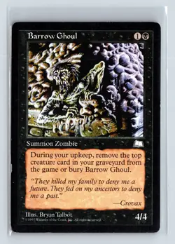 (2x) BARROW GHOUL – MTG Magic the Gathering Card – Weatherlight – Common - Image 1