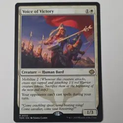 Voice of Victory (Creature, Rare) - TDM 0033 Wizards of the Coast 2025 - Image 1