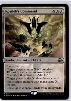 Kozilek's Command Modern Horizons 3 Regular NM R 0011 - Image 1