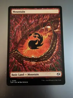 Magic the Gathering #290 Mountain Dragon Eye - Image 1