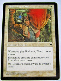 MTG Flickering Ward Tempest Light Play!! - Image 1