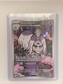 2025 Pokemon Mega Evolution Houndstone Illustration Rare #145/132 - Image 1