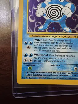 Poliwrath - Base Set 2 - 15/130 - Holo Rare Pokemon TCG Unlimited Edition LP x1 - Image 5