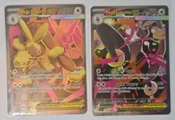Pokemon TCG PFL Mega Lopunny EX 115/092 And 128/094 - Image 1
