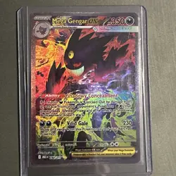 Pokemon TCG Gengar EX 284/217 Full Art Secret Rare Ascended Heros - English New - Image 1