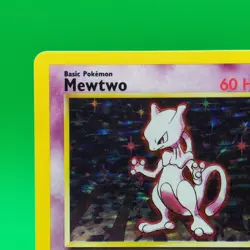 1999 Pokemon BASE SET MEWTWO RARE HOLO 10/102🔥🔥🔥 1 Owner 😳 NO GAMEPLAY! - Image 2