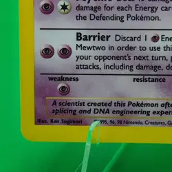 1999 Pokemon BASE SET MEWTWO RARE HOLO 10/102🔥🔥🔥 1 Owner 😳 NO GAMEPLAY! - Image 4