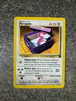 PORYGON UNCO - POKEMON 48/82 TEAM ROCKET EDITION 2 FR - Image 1