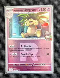 Team Rocket’s Exeggutor Reverse Holo R Symbol Ascended Heroes 078/217 Pokemon NM - Image 1