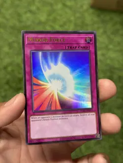 YUGIOH MIRROR FORCE LCKC-EN053 ULTRA UNLIMITED ED NM - Image 2