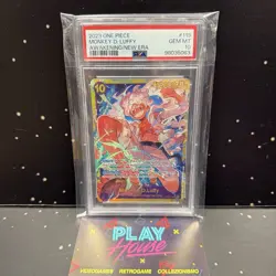 MONKEY D LUFFY OP05-119 SEC ONE PIECE PSA 10 GEM MINT GRADATA 2023 ENG INGLESE - Image 1