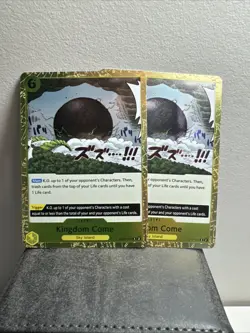 Kingdom Come EB01-059 R Foil One Piece Card Game Memorial Collection English x2 - Image 1
