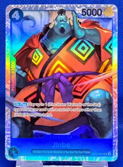 Jinbe OP07-045 SR | 500 Years in the Future | One Piece TCG | English - Image 1