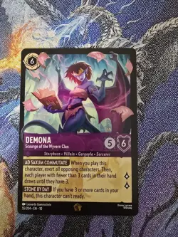 Lorcana - Whispers in the Well: Demona - Scourge of the Wyvern Clan 55/204 - Image 2