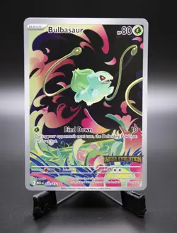 Bulbasaur 133/132 MEG Pokemon Card NM Illustration Rare 2025 Mega Evolution - Image 1