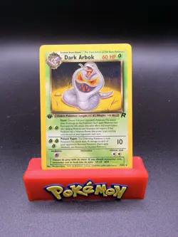 Pokemon Card - Team Rocket 19/82 - DARK ARBOK (rare) **1st Edition** - NM - Image 1