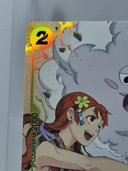 One Piece TCG Zeus Alt Art R Card OP11-106 a Fist of Divine Speed - Image 2