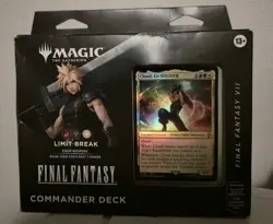 Magic: The Gathering Final Fantasy VII Commander Deck, Limit Break - NEW SEALED - Image 1