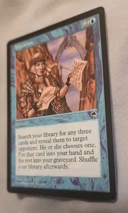 x1x Intuition - Tempest - Moderate Play - MTG - Image 2