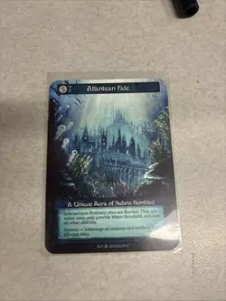 Atlantean Fate - Non-Foil - Unique - Sorcery Contested Realm - Beta - NM - Image 1