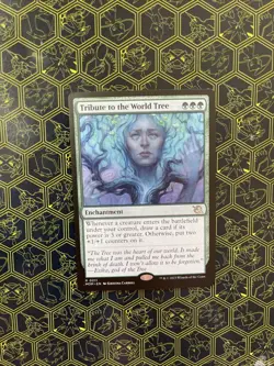 MTG Tribute to the World Tree - R 0211 - March of the Machine - Image 1