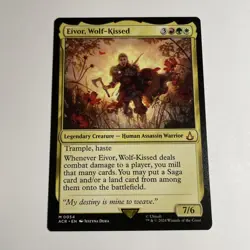 MTG Magic 1x Eivor, Wolf-Kissed (M/NM) Universes Beyond Assassin's Creed - Image 1