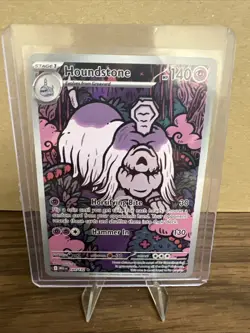 Houndstone Pokemon Mega Evolutions 145/132 Illustration Rare Full Art Holo NM - Image 1