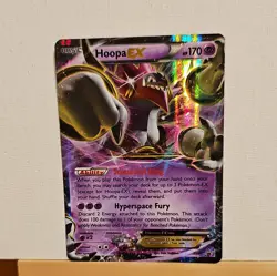 Hoopa EX XY71 Black Star Promo Holo Near Mint Pokemon - Image 1