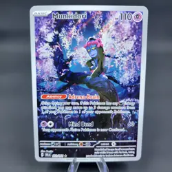 Pokemon TCG Munkidori 072/064 IR Shrouded Fable Near Mint Holo - Image 1
