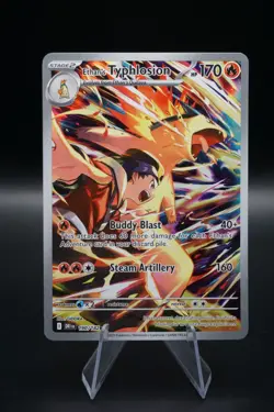 Ethan's Typhlosion 190/182 - Destined Rivals- Pokemon Near Mint - Image 1