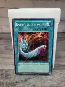 Yu-Gi-Oh Harpies Feather Duster SDD-003 Prismatic Secret Rare LP - Image 1