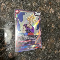 Son Gohan : Childhood SB02-006 Rare Foil Dragon Ball Super Card Game | NM - Image 3