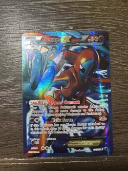 Deoxys EX Pokemon TCG Card Team Plasma Freeze 111/116 FULL ART NM - Image 1