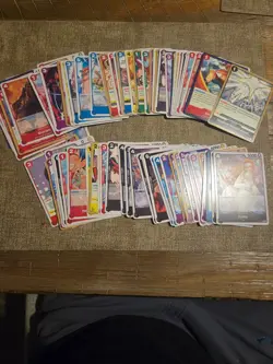 One Piece TCG 100 Cards Bulk Lot Collection of Common OP02-OP07 - Image 1
