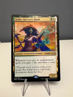 MTG - Sythis, Harvest Hand 214/303 - Modern Horizon 2 Rare English NM - Image 1