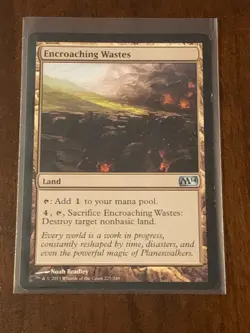 Magic the Gathering 2014 Encroaching Wastes - Image 1