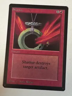 Magic the Gathering MTG Shatter Beta NM Playset (4) (Beta Bob) - Image 2