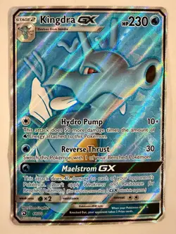 Pokemon - Kingdra GX 66/70 Full Art - Dragon Majesty 66/70 - Image 2