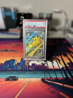Pikachu SVP 088 PSA 9 MINT Black Star Promo Paldea Adventure Chest Pokemon TCG - Image 1