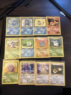 Pokemon TCG WOTC LOT OF 12 BASE SET JUNGLE AND MORE - Image 1