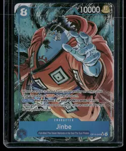 One Piece TCG Jinbe OP14-049 SR Alt Art – Near Mint - Image 1
