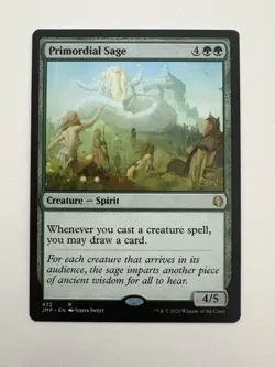 Primordial Sage MTG Magic the Gathering Card NM Near Mint JMP - Image 1