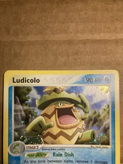 Ludicolo Pokemon Card Black Star Promo 020 Holo LP - Image 3