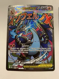 Mint Phantasmal Flames Mega Charizard X ex 023 Holo UPC Promo Cards Set of 2! - Image 2