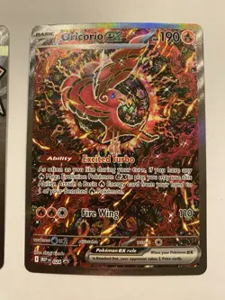 Mint Phantasmal Flames Mega Charizard X ex 023 Holo UPC Promo Cards Set of 2! - Image 3