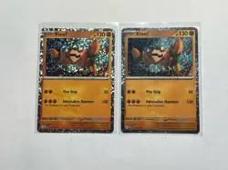 2 - Klawf – McDonald’s Promo 011/015 – Holo – LP – Pokemon Cards - Image 1