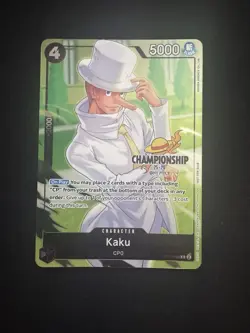 Kaku (CS 25-26 Celebration Pack) OP07-080 One Piece Promotion Cards Foil - Image 1